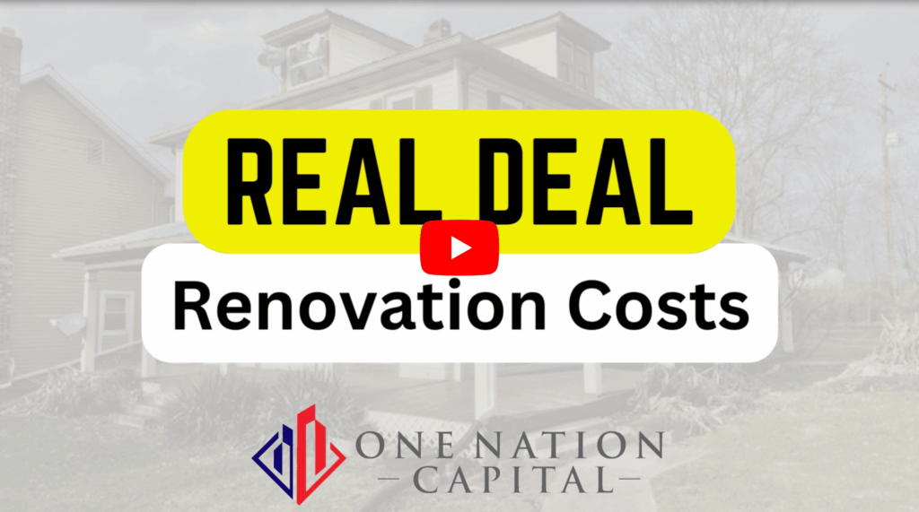 Thumbnail for the video: Real Deal Renovation Costs