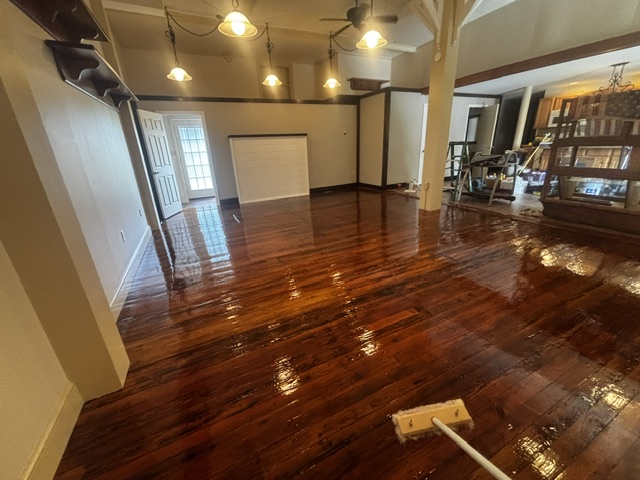 Preserving character of historic property with finished hardwood floors